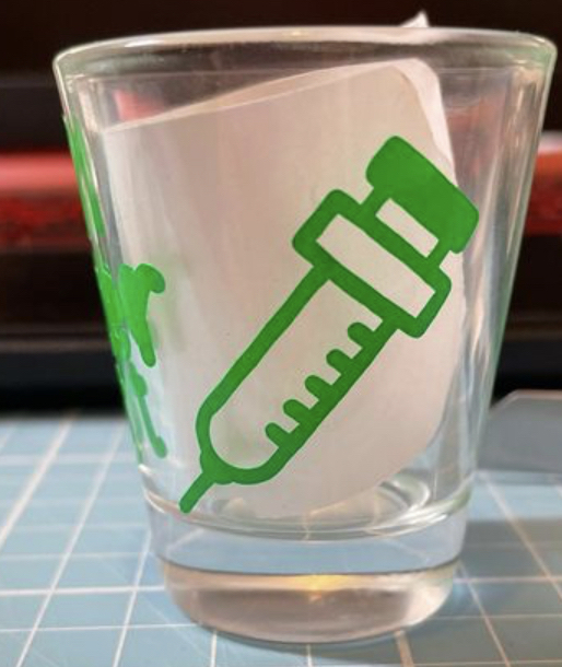 Printed shot Glasses(made to order) Bendigo Vinyl and Htv Supplies